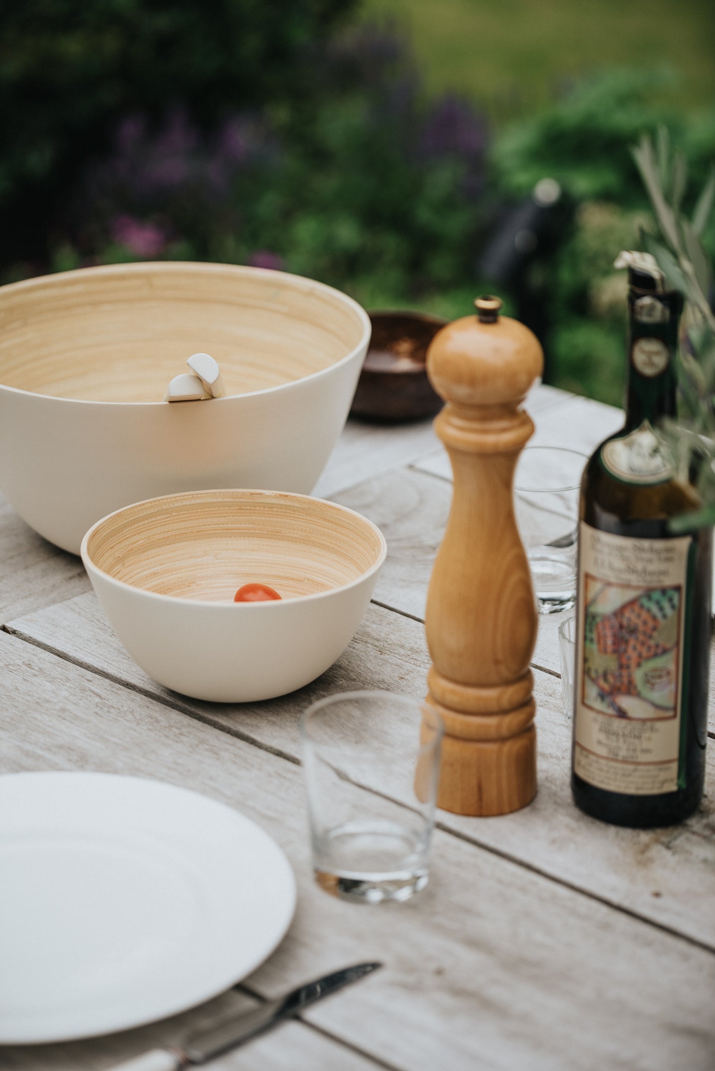 Bamboo set + Grijpers