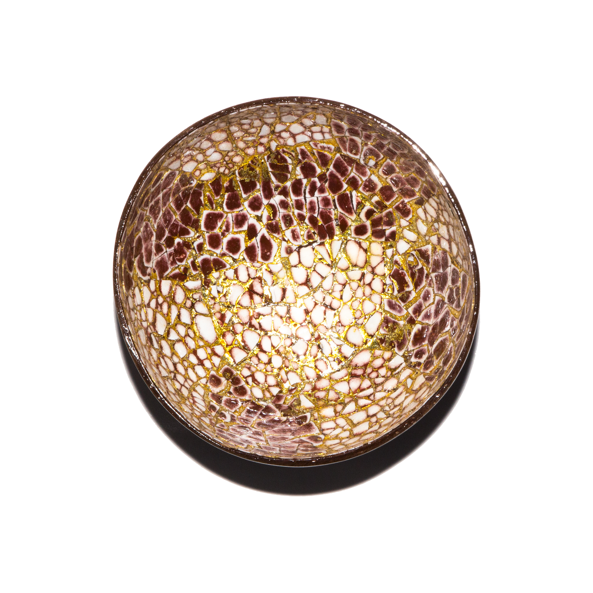 coconutbowl goud bruin