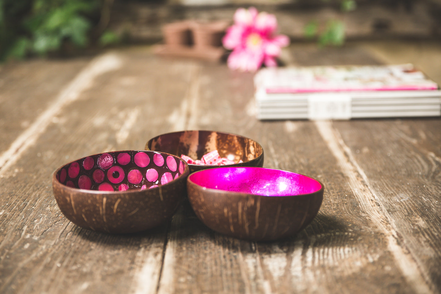fushia coconutbowl